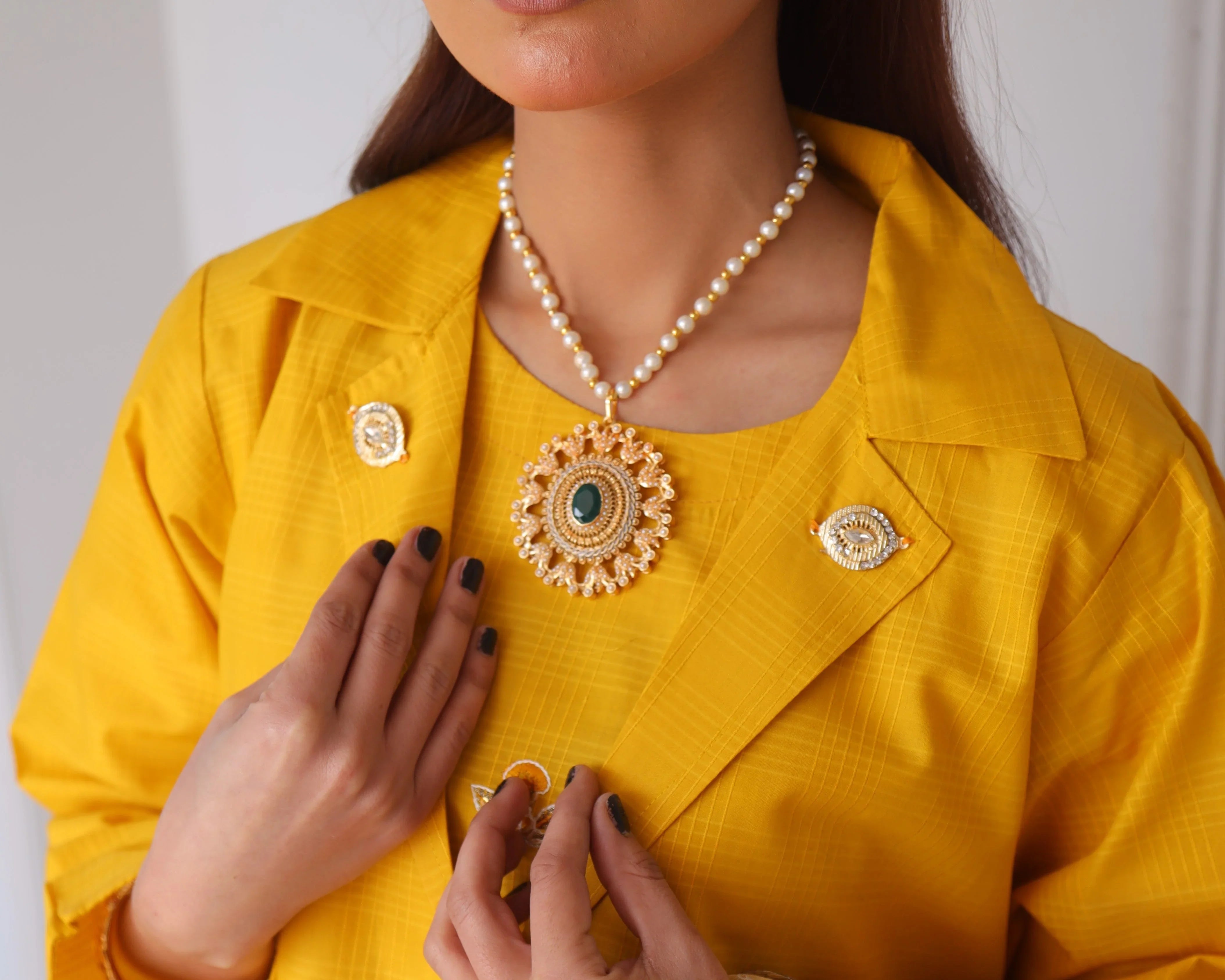 HANINA Locket Set (Black)